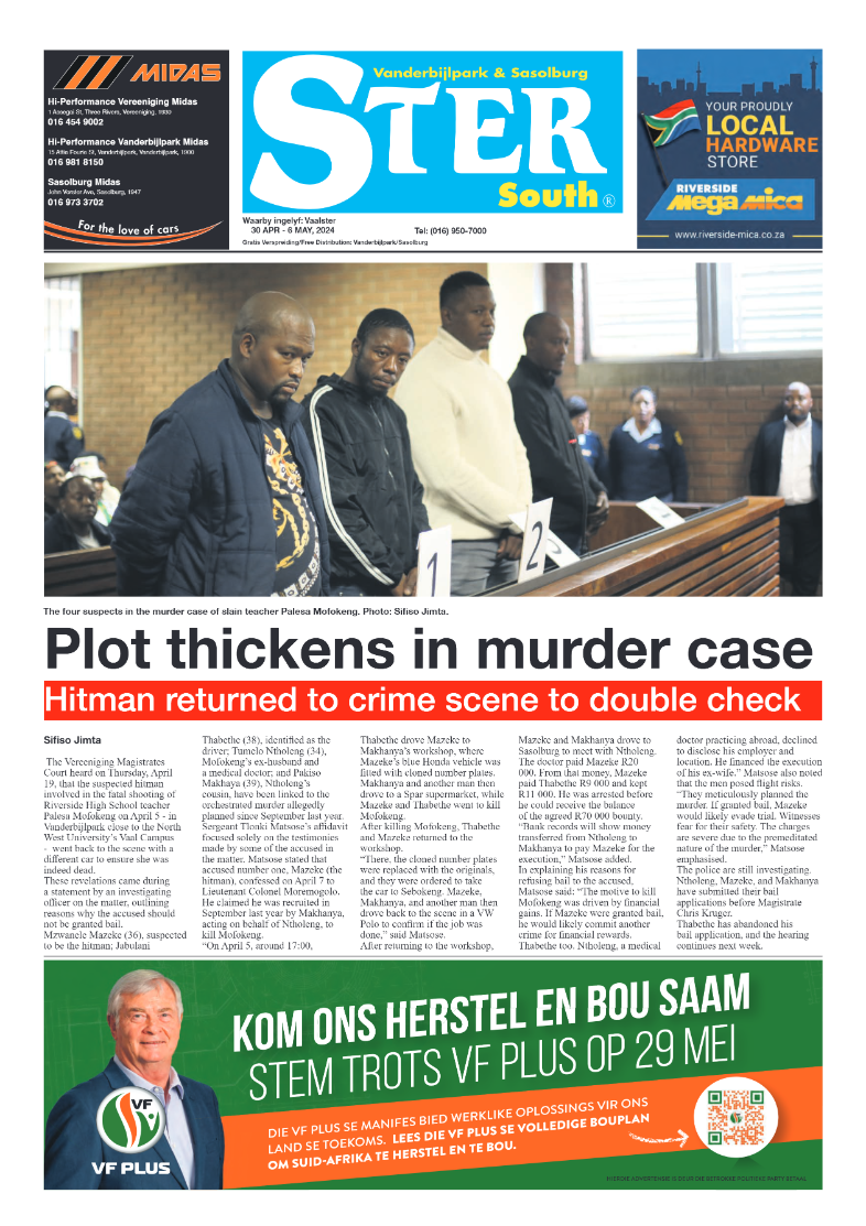 STER SOUTH 30 April – 6 May, 2024 page 1