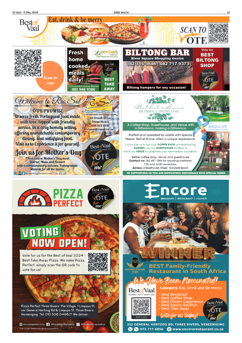 STER SOUTH 30 April – 6 May, 2024 page 11