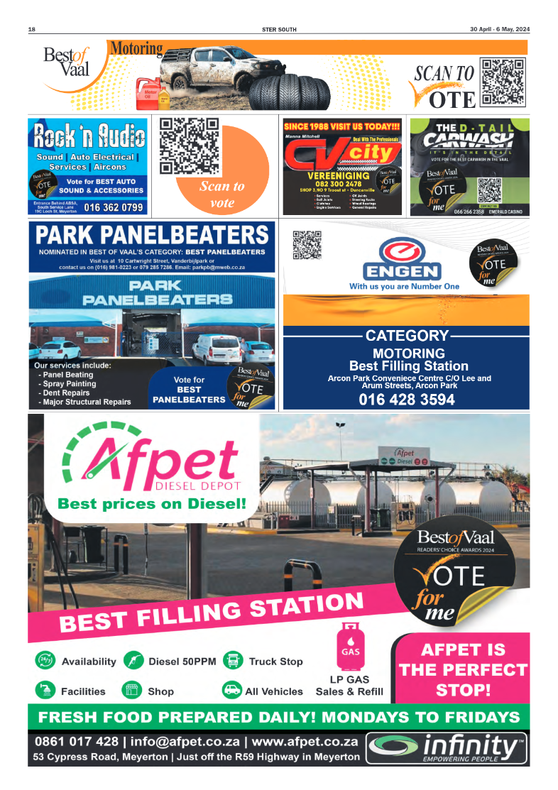 STER SOUTH 30 April – 6 May, 2024 page 18