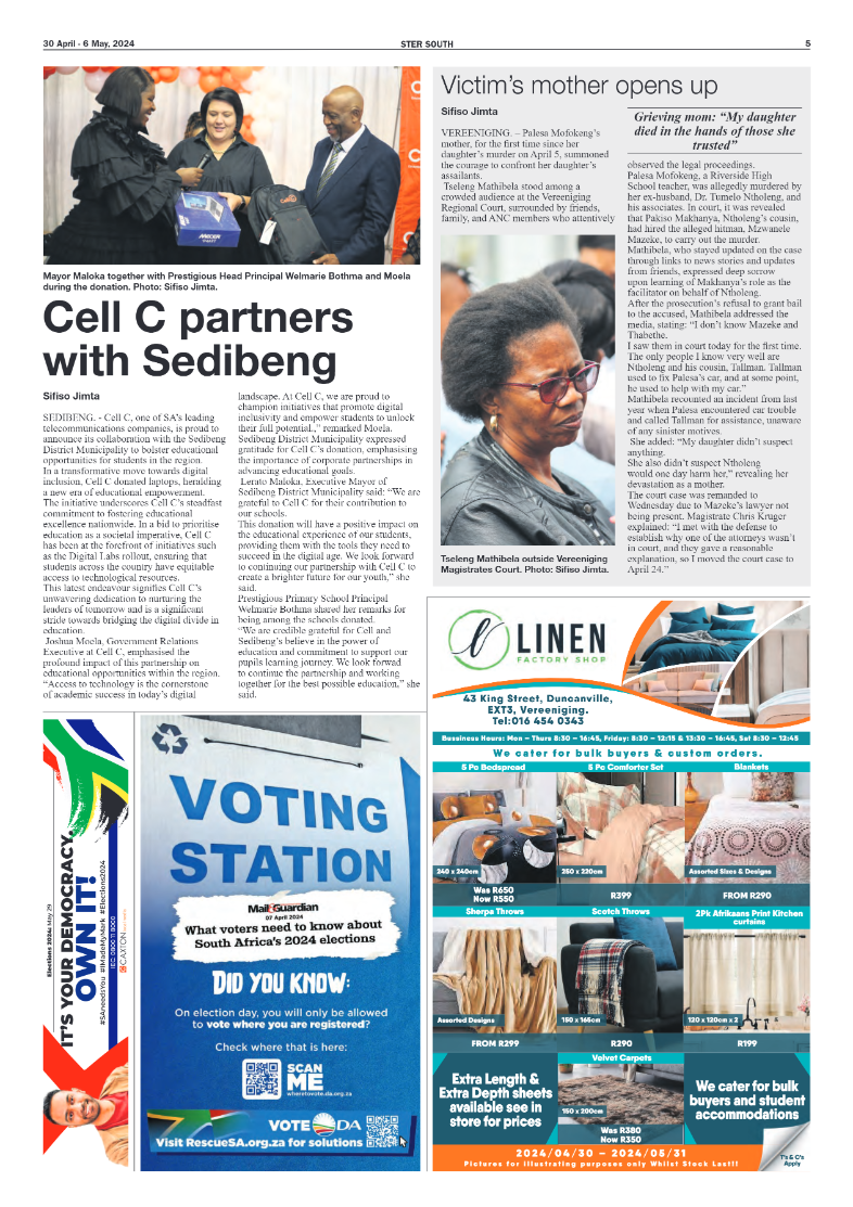 STER SOUTH 30 April – 6 May, 2024 page 5