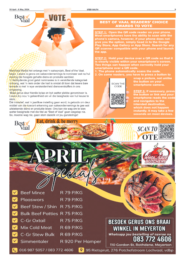 STER SOUTH 30 April – 6 May, 2024 page 9