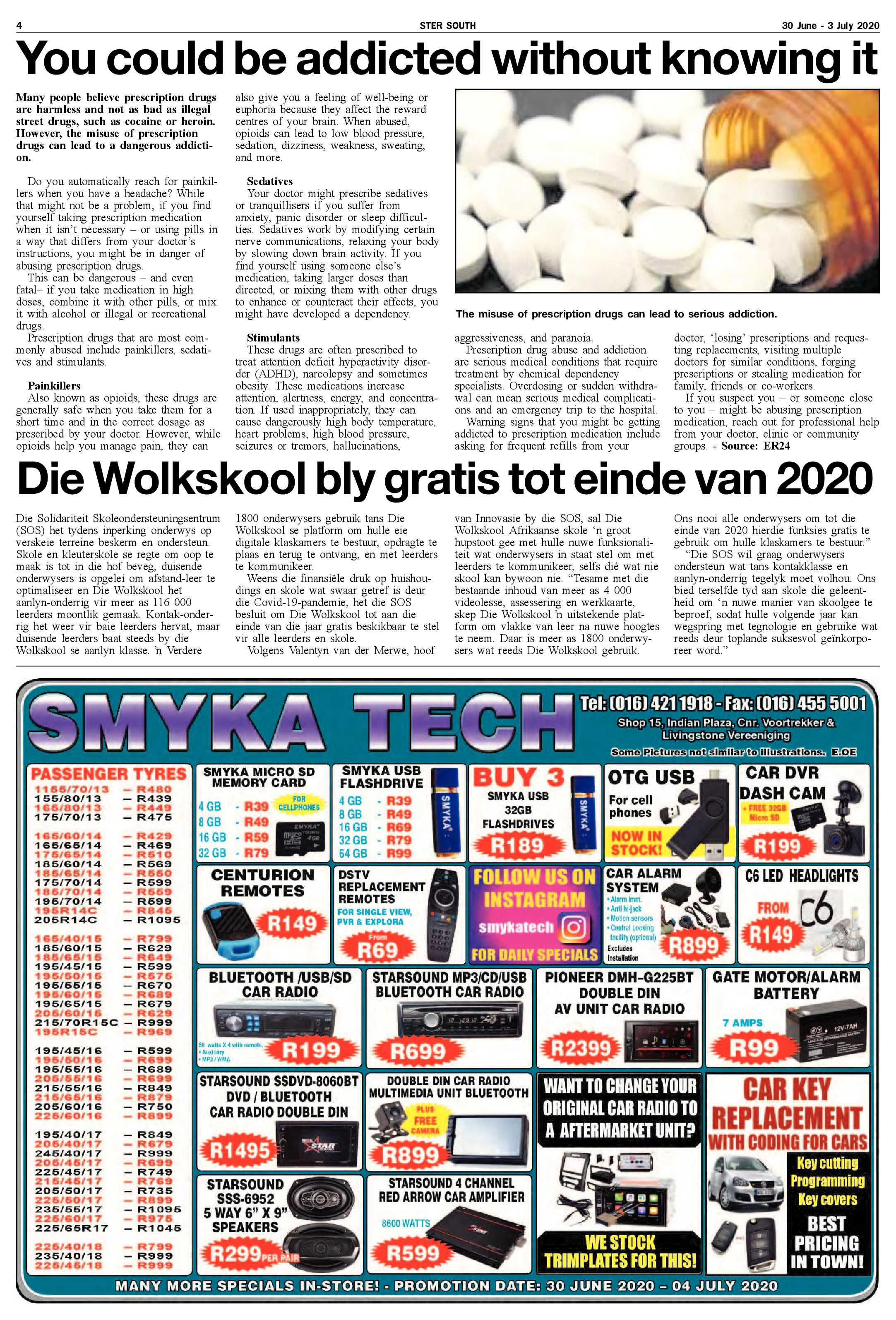 SOUTH STER 30 JUNE – 3 JULY 2020 page 4