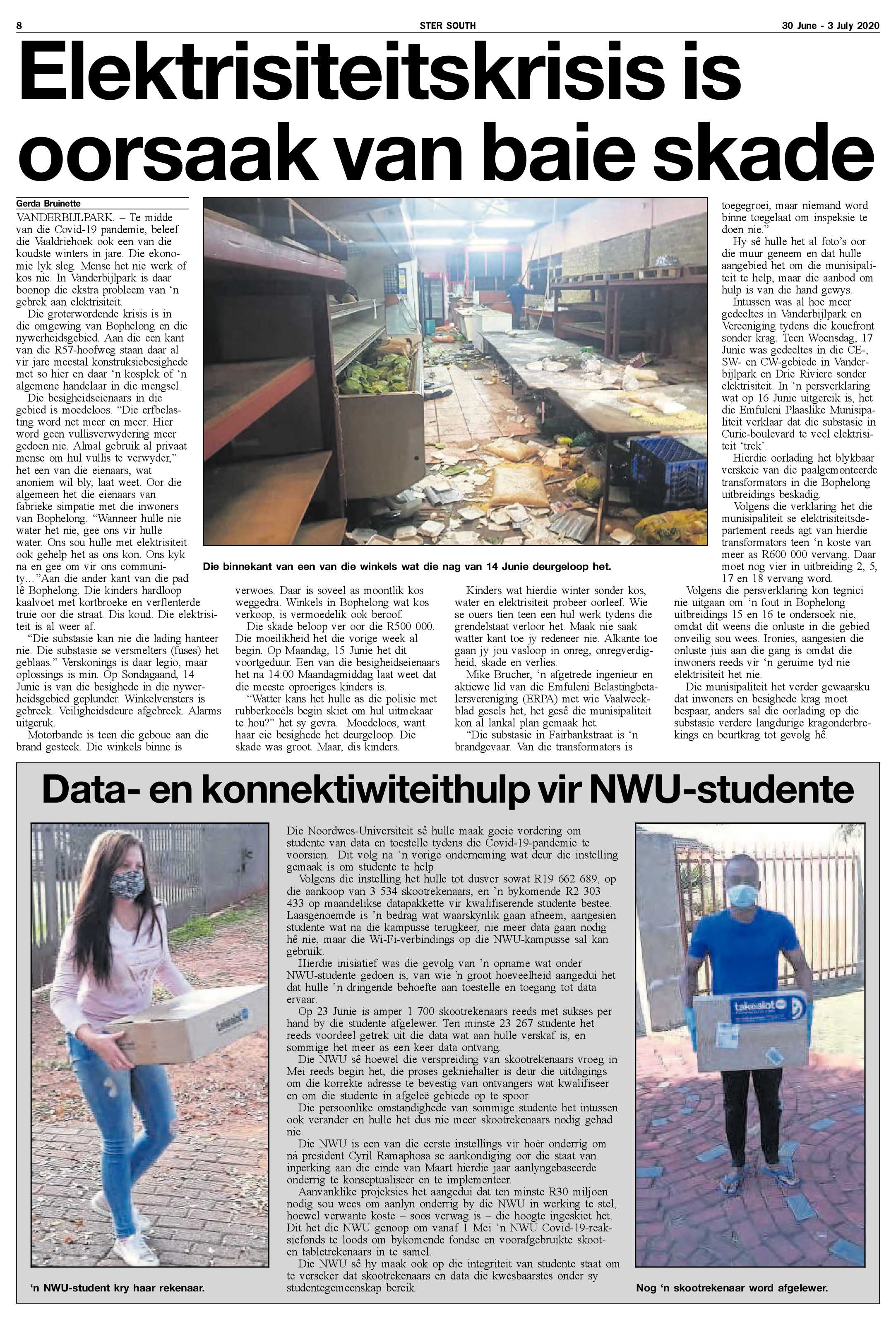 SOUTH STER 30 JUNE – 3 JULY 2020 page 8