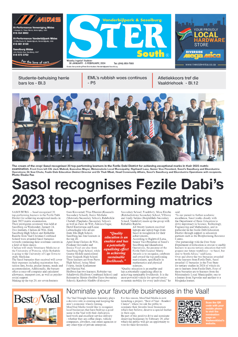 STER SOUTH 30 January – 5 February, 2024 page 1