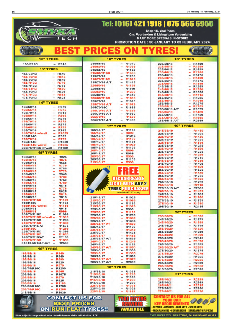 STER SOUTH 30 January – 5 February, 2024 page 16
