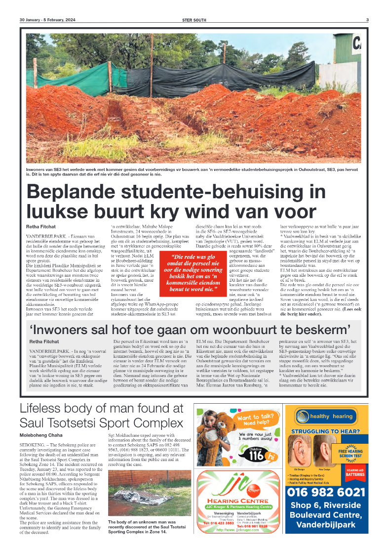STER SOUTH 30 January – 5 February, 2024 page 3