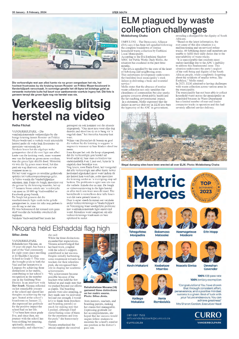 STER SOUTH 30 January – 5 February, 2024 page 5