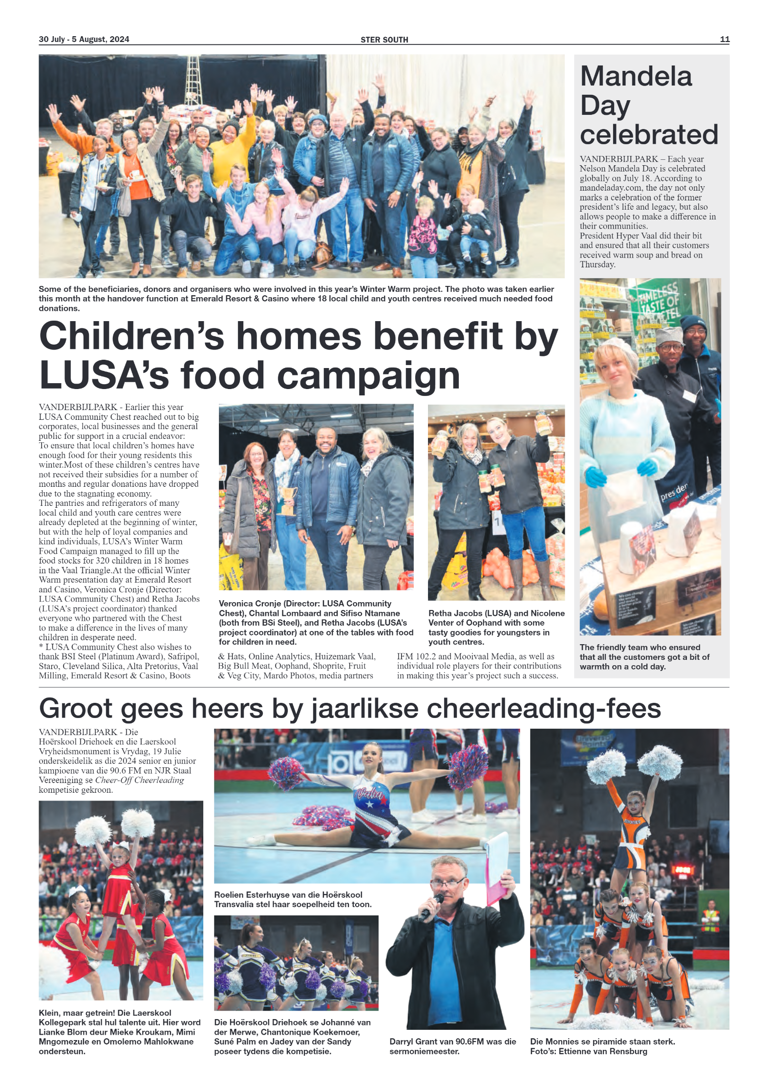STER SOUTH 30 July – 5 August, 2024 page 11