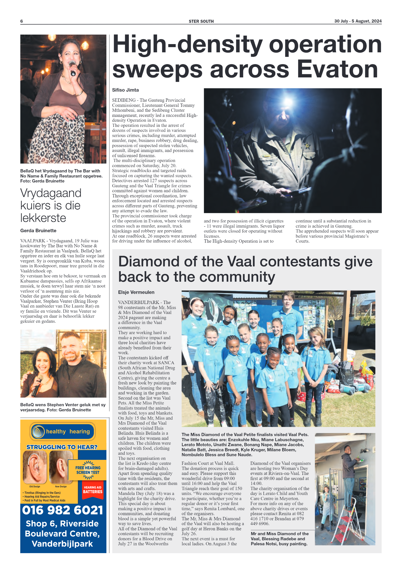 STER SOUTH 30 July – 5 August, 2024 page 6