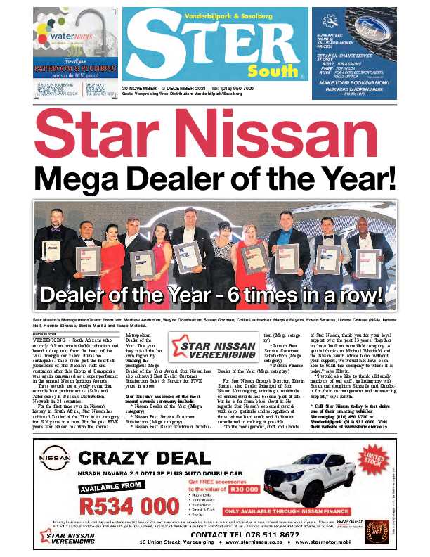 STER SOUTH 30 November – 3 December 2021 page 1