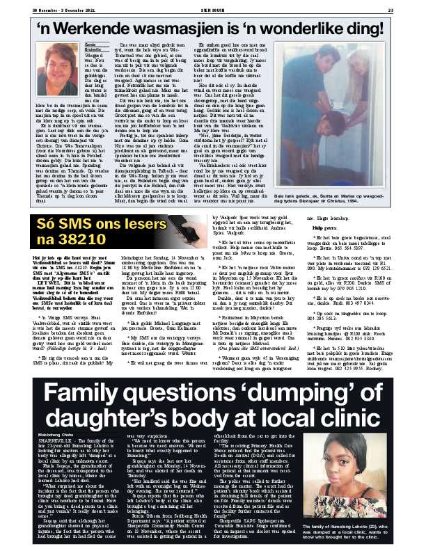 STER SOUTH 30 November – 3 December 2021 page 23