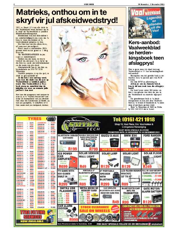 STER SOUTH 30 November – 3 December 2021 page 4