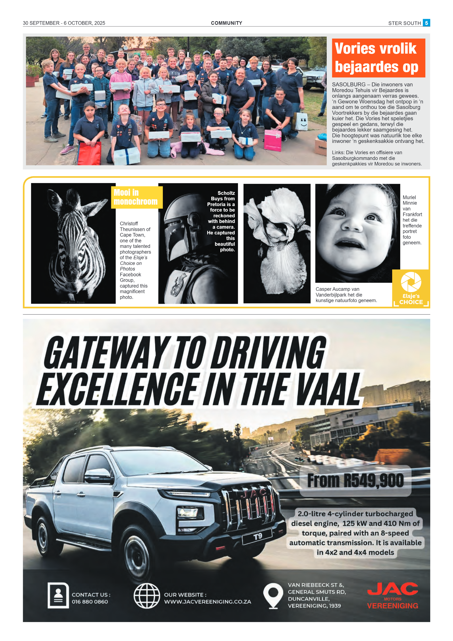 STER SOUTH 30 SEPTEMBER – 6 OCTOBER, 2025 page 5