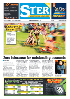 STER SOUTH 30 SEPTEMBER – 6 OCTOBER, 2025