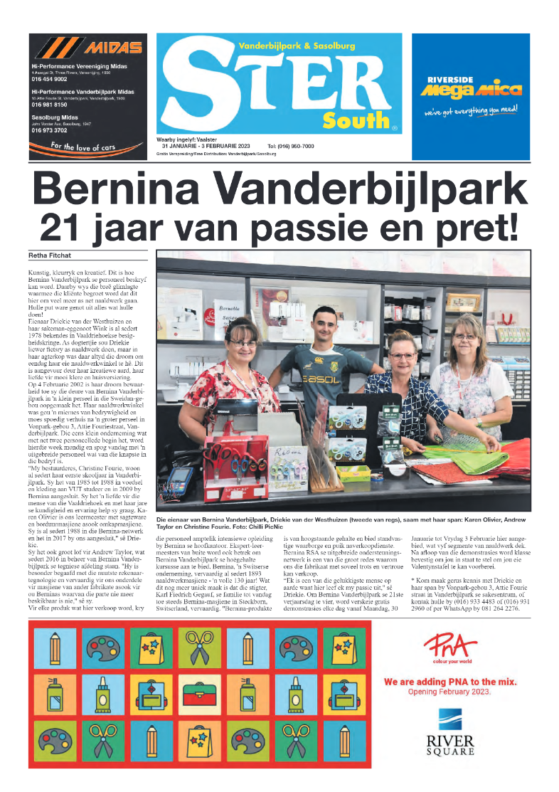 STER SOUTH 31 Januarie – 3 Februarie 2023 page 1