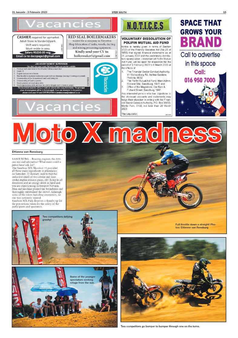 STER SOUTH 31 Januarie – 3 Februarie 2023 page 15
