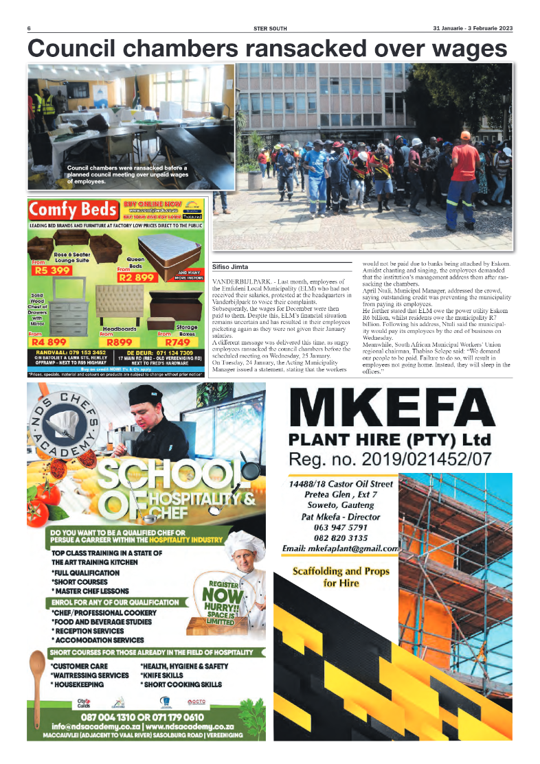 STER SOUTH 31 Januarie – 3 Februarie 2023 page 6