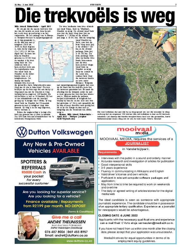 STER SOUTH 31 May – 3 June 2022 page 7