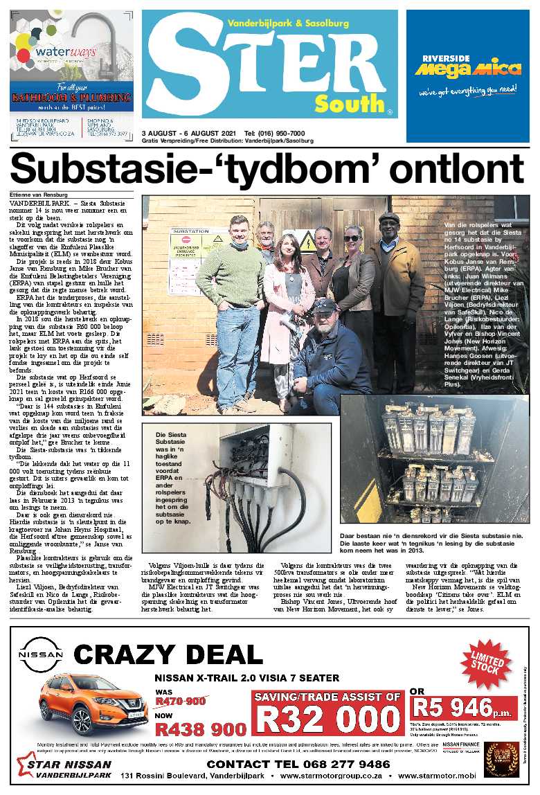 STER SOUTH 3 August – 6 August 2021 page 1