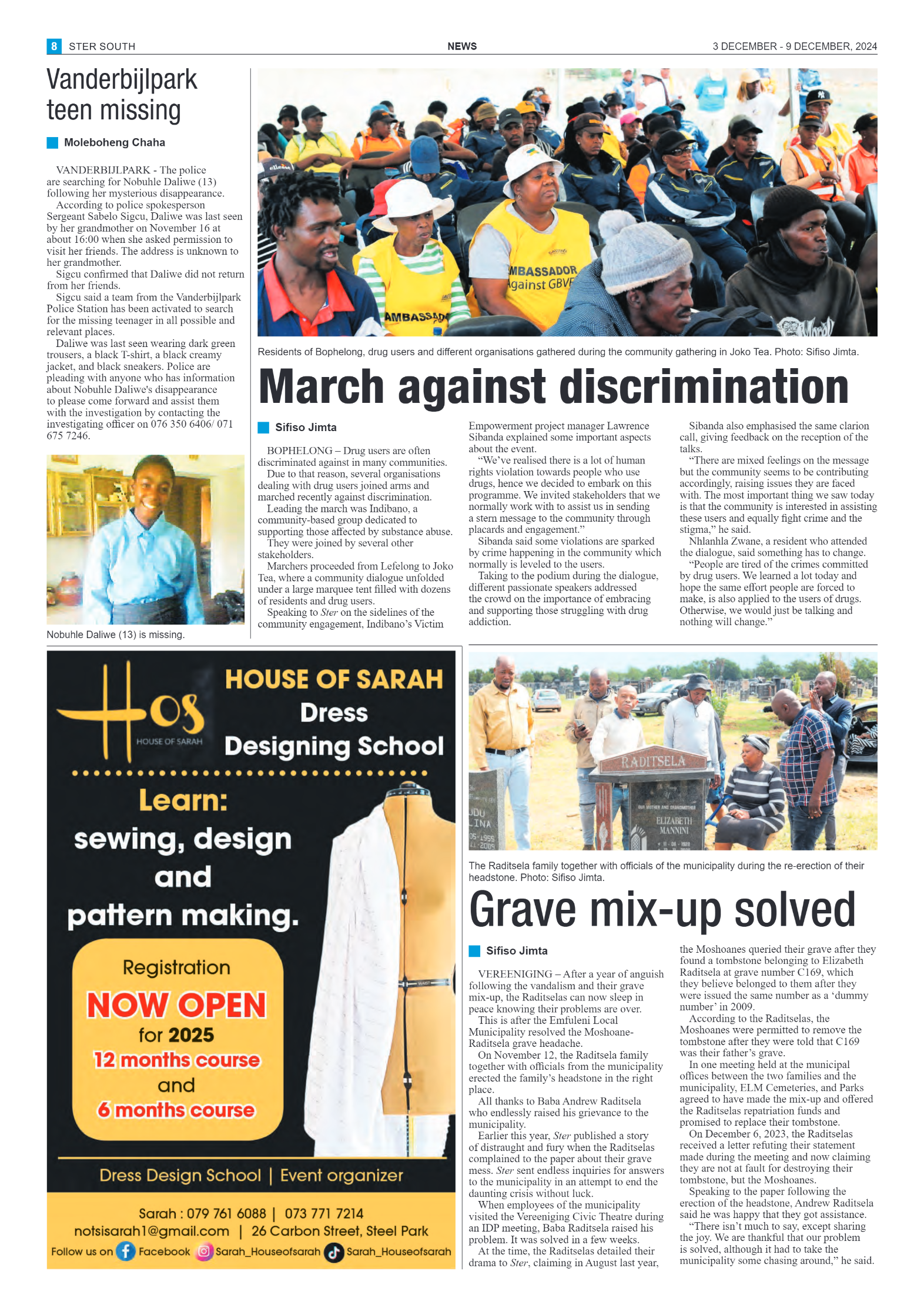 STER SOUTH 3 DECEMBER – 9 DECEMBER, 2024 page 8