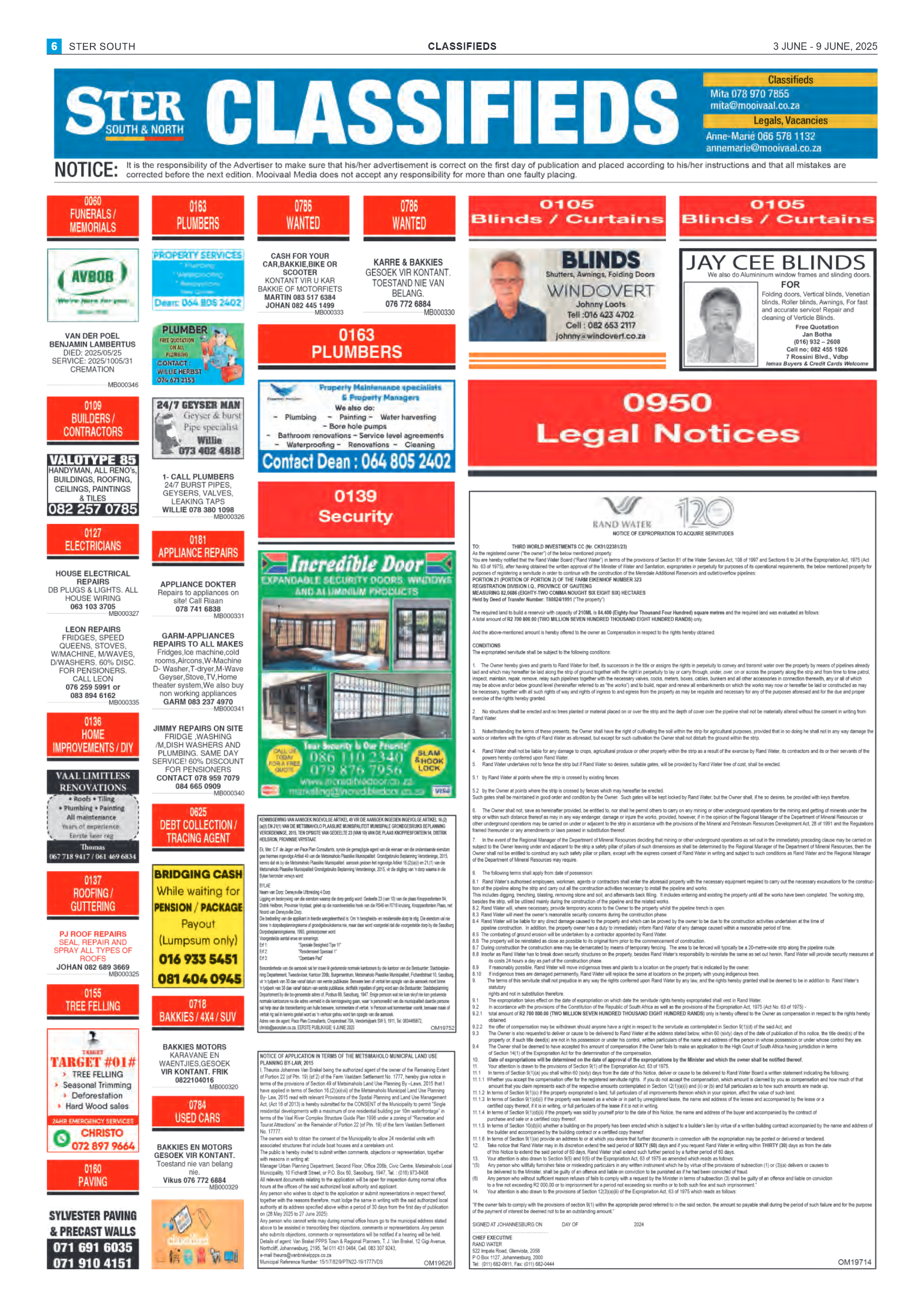 STER SOUTH 3 JUNE – 9 JUNE, 2025 page 6