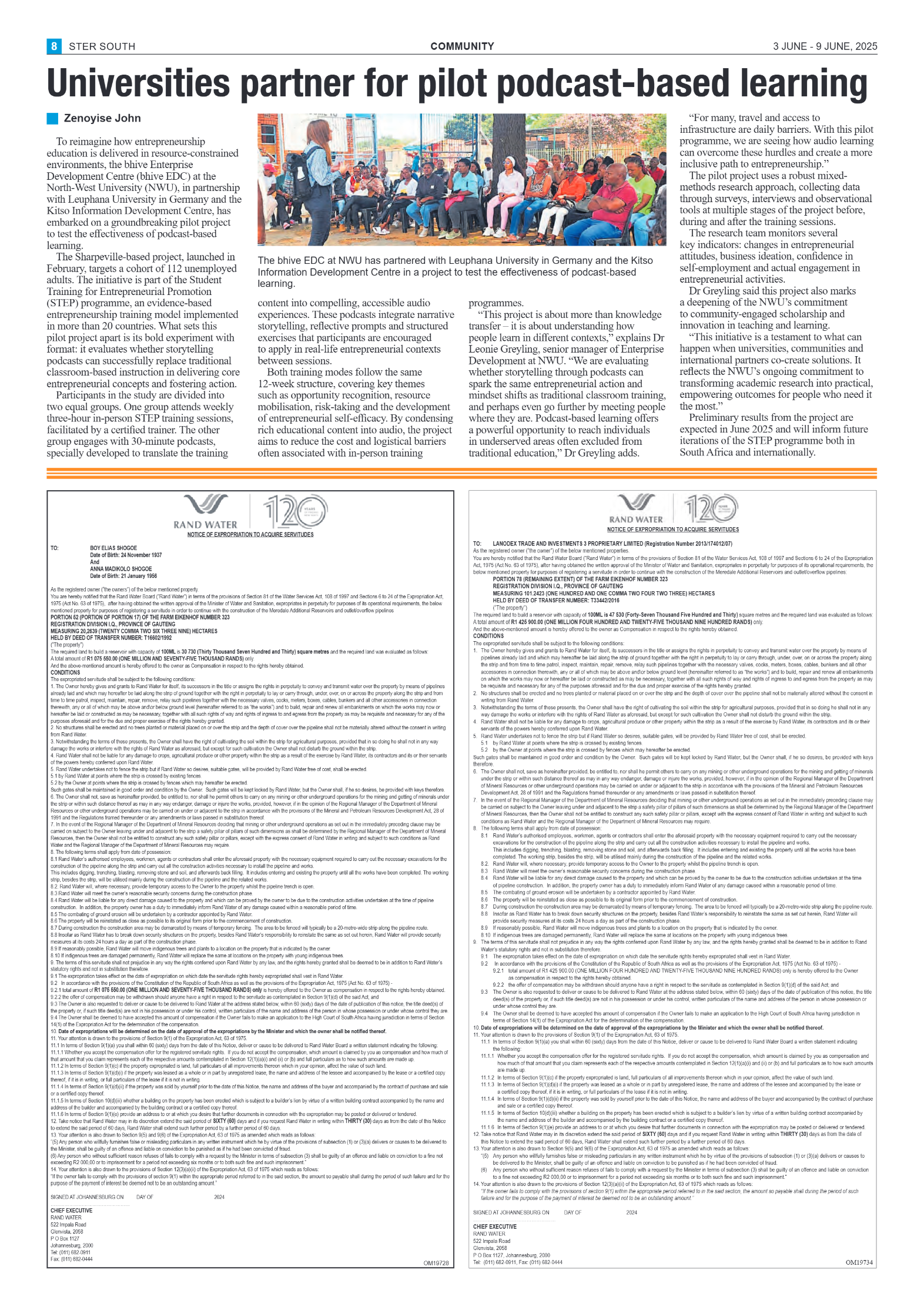 STER SOUTH 3 JUNE – 9 JUNE, 2025 page 8
