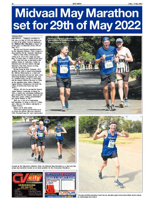 STER SOUTH 3 May – 6 May 2022 page 12