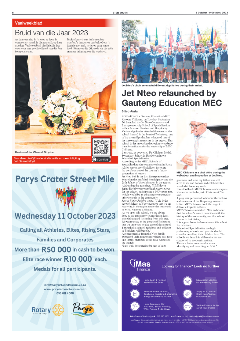 STER SOUTH 3 October – 9 October, 2023 page 8