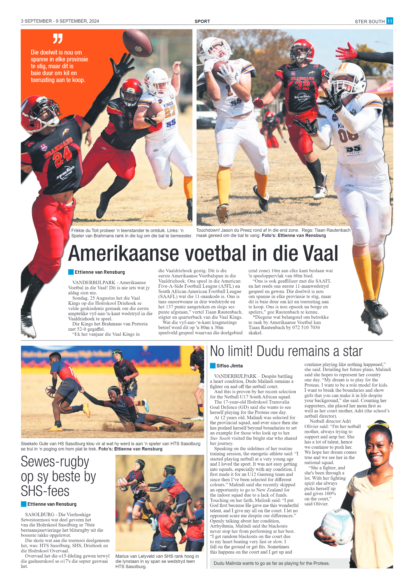 STER SOUTH 3 SEPTEMBER – 9 SEPTEMBER, 2024 page 11