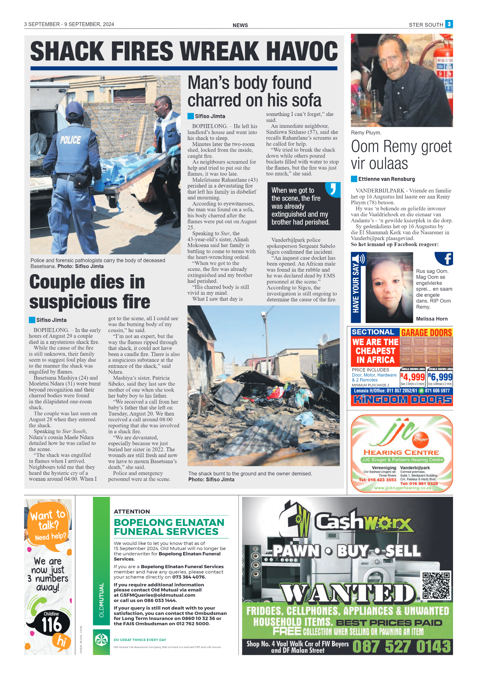 STER SOUTH 3 SEPTEMBER – 9 SEPTEMBER, 2024 page 3