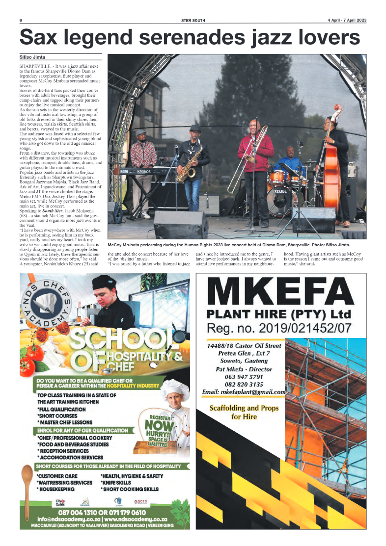 STER SOUTH 4 April – 7 April 2023 page 6