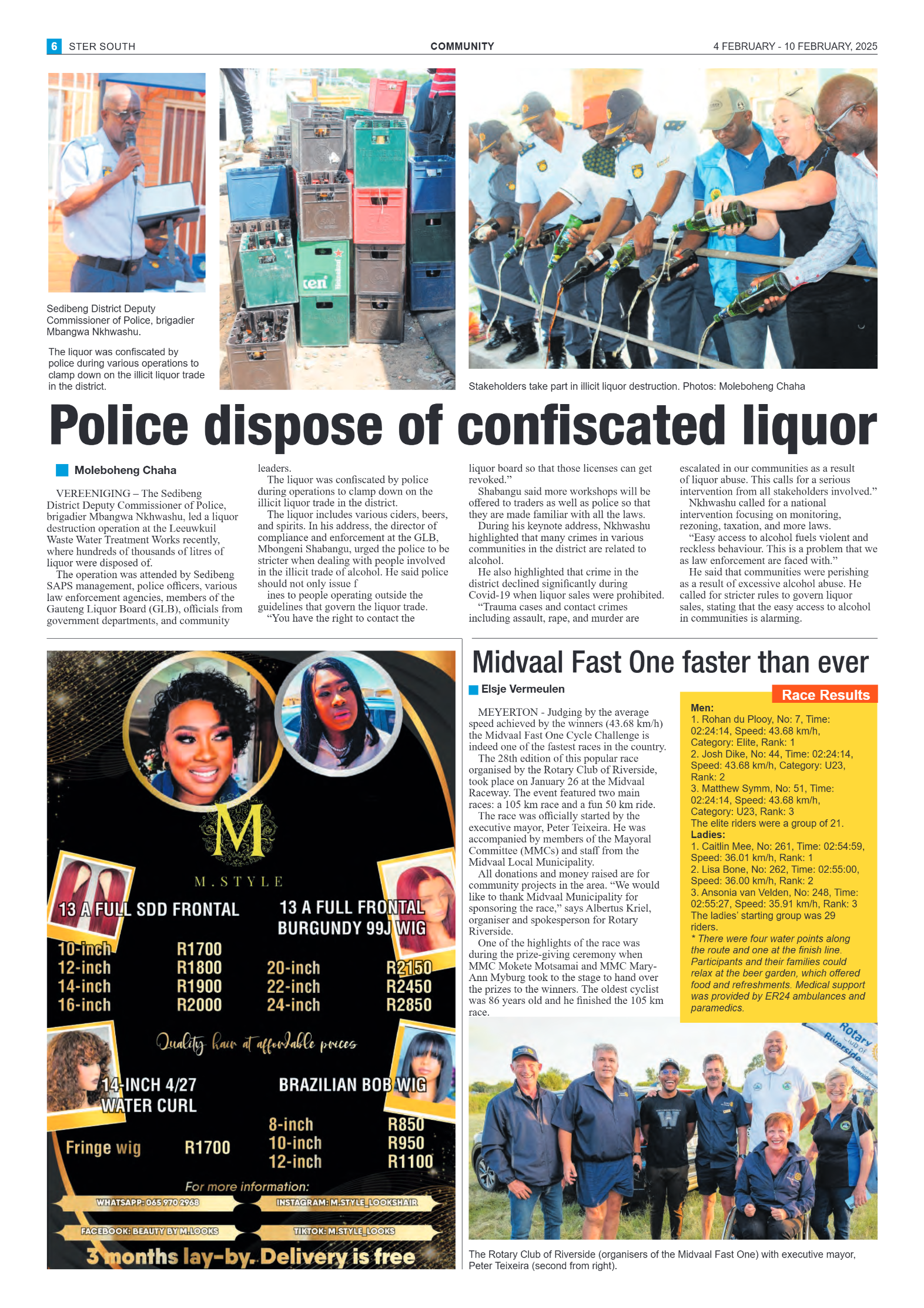 STER SOUTH 4 FEBRUARY – 10 FEBRUARY, 2025 page 6