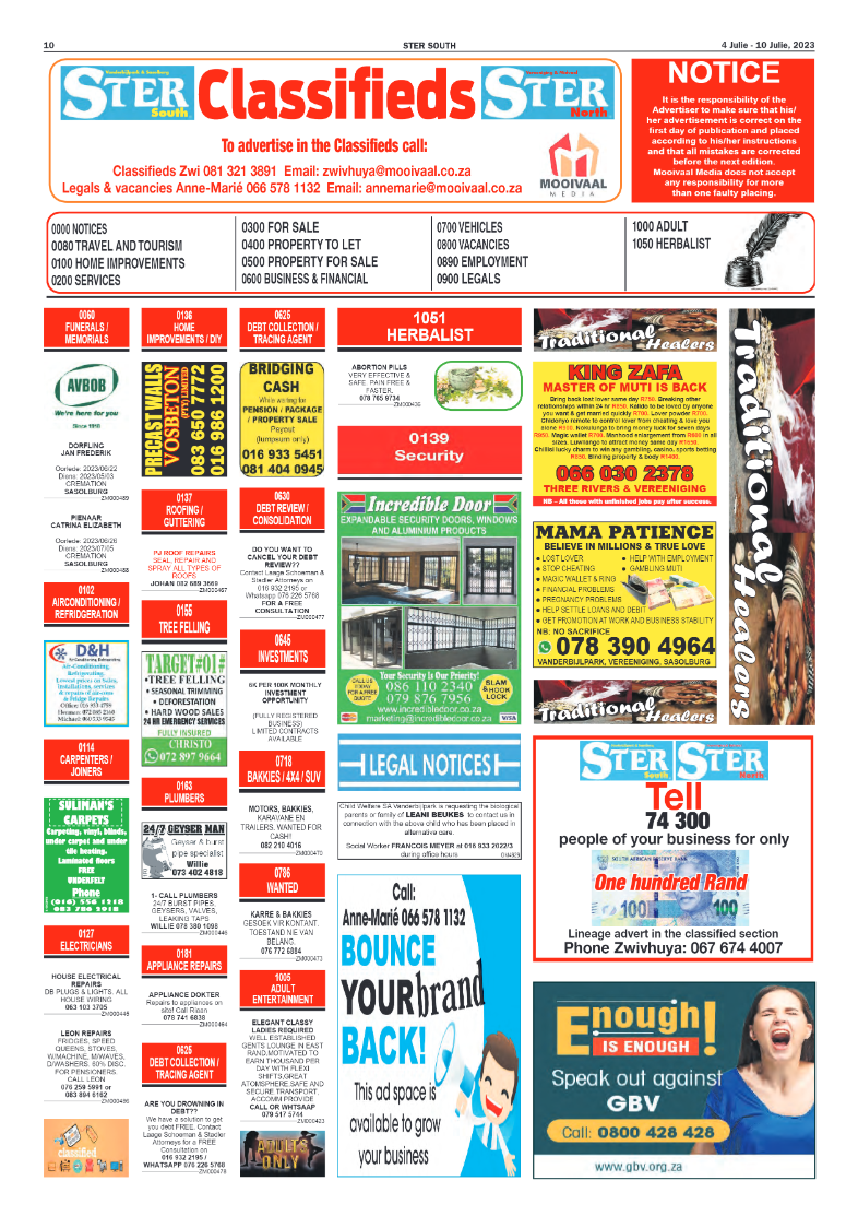 STER SOUTH 4 Julie – 10 Julie, 2023 page 10