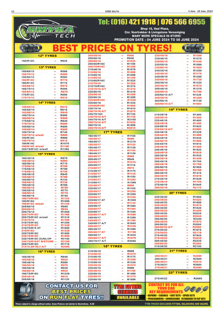 STER SOUTH 4 June – 10 June, 2024 page 12
