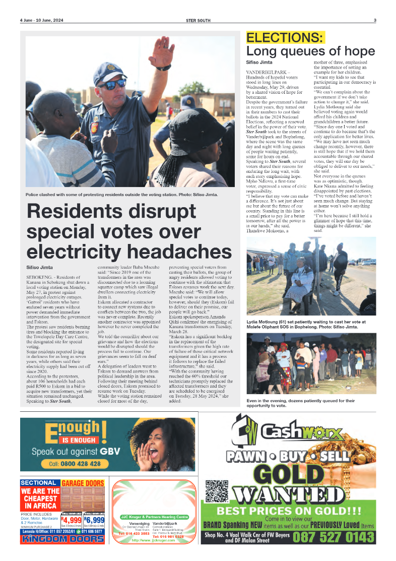 STER SOUTH 4 June – 10 June, 2024 page 3
