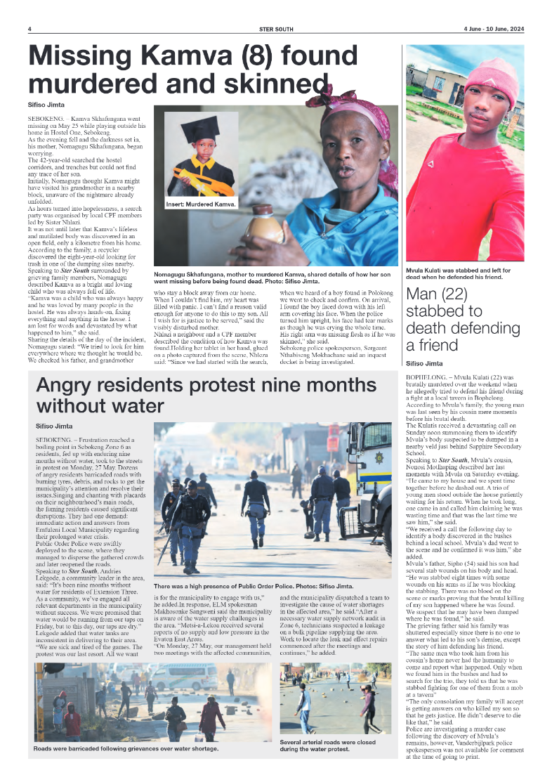 STER SOUTH 4 June – 10 June, 2024 page 4