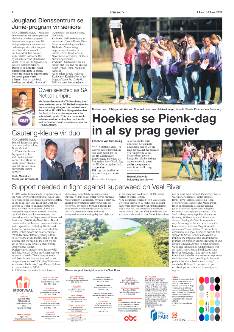 STER SOUTH 4 June – 10 June, 2024 page 8