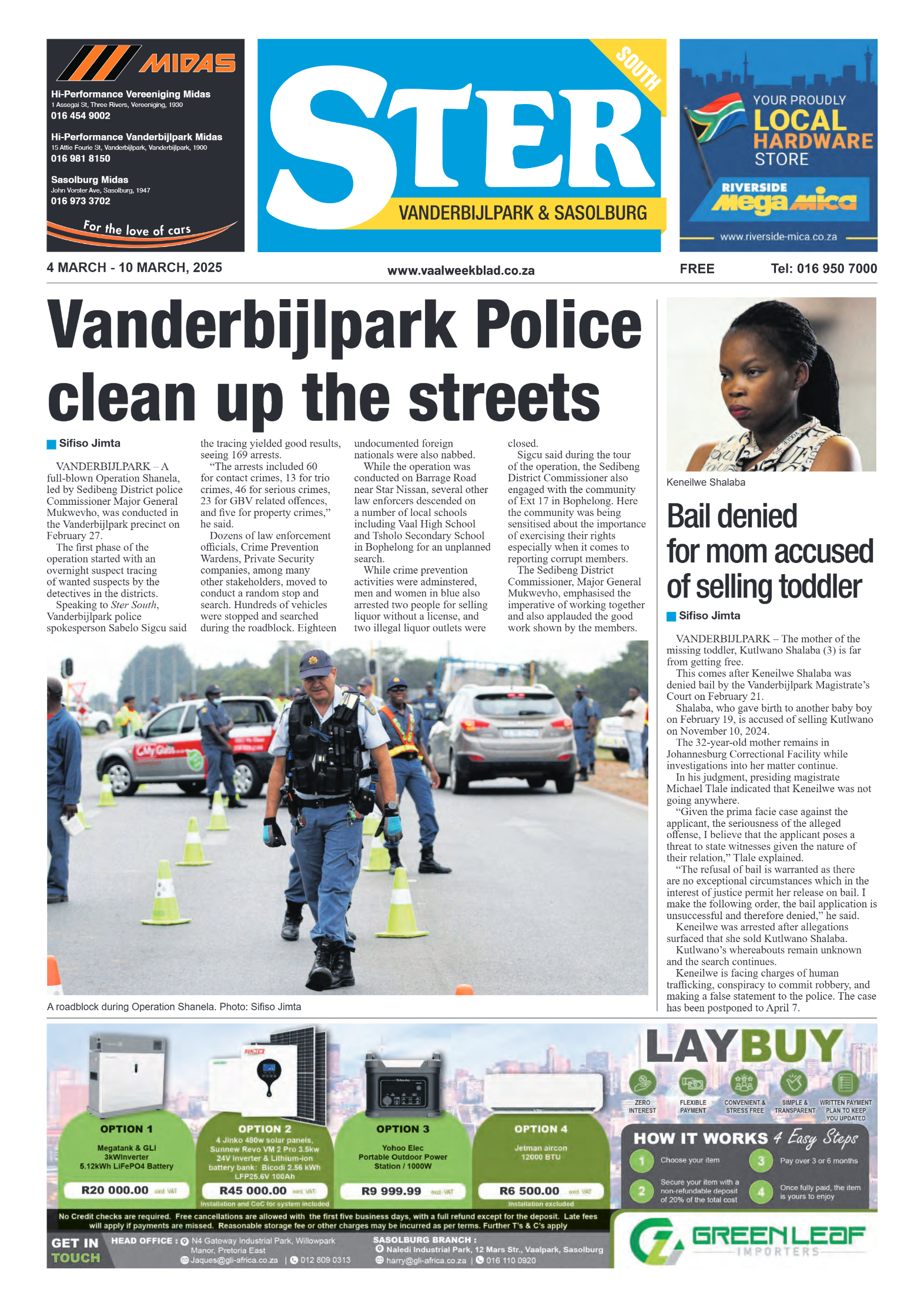 STER SOUTH 4 MARCH – 10 MARCH, 2025 page 1