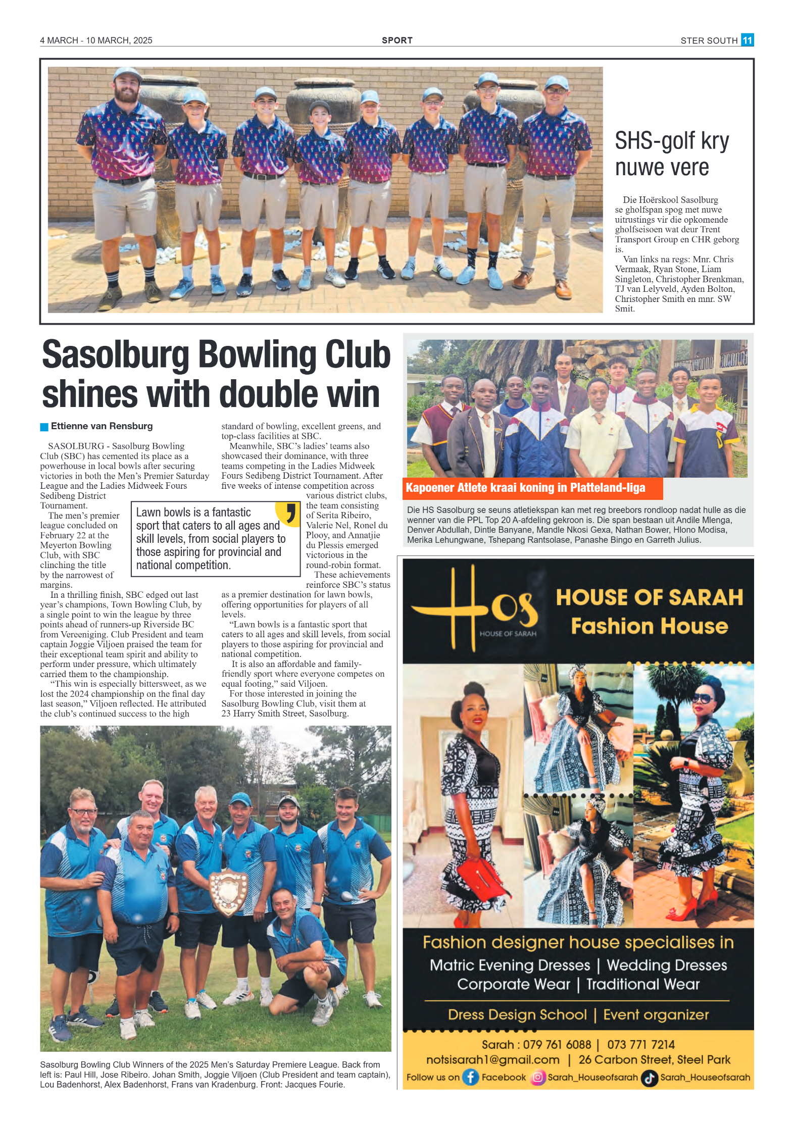 STER SOUTH 4 MARCH – 10 MARCH, 2025 page 11