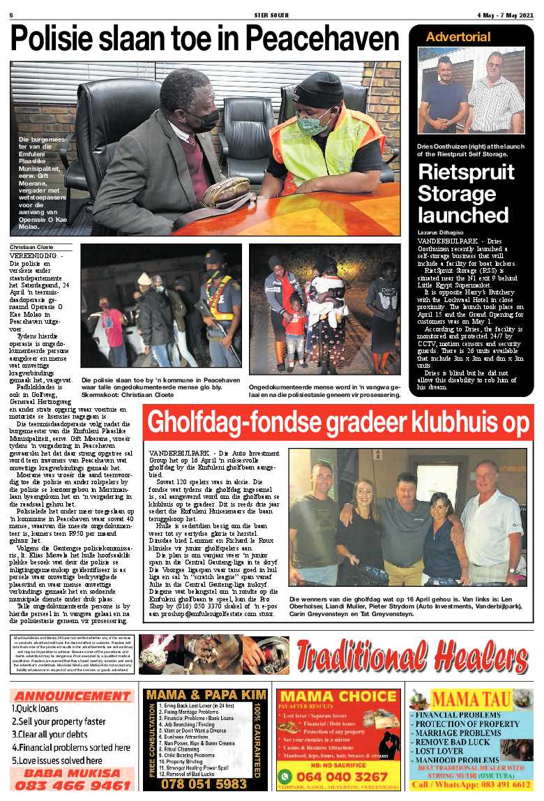 STER SOUTH 4 May – 7 May 2021 page 8