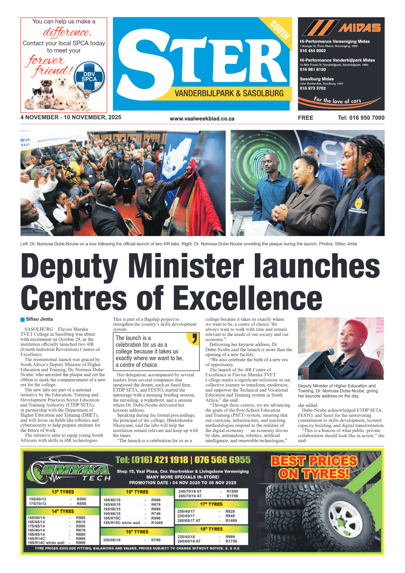 STER SOUTH 4 NOVEMBER – 10 NOVEMBER, 2025 page 1