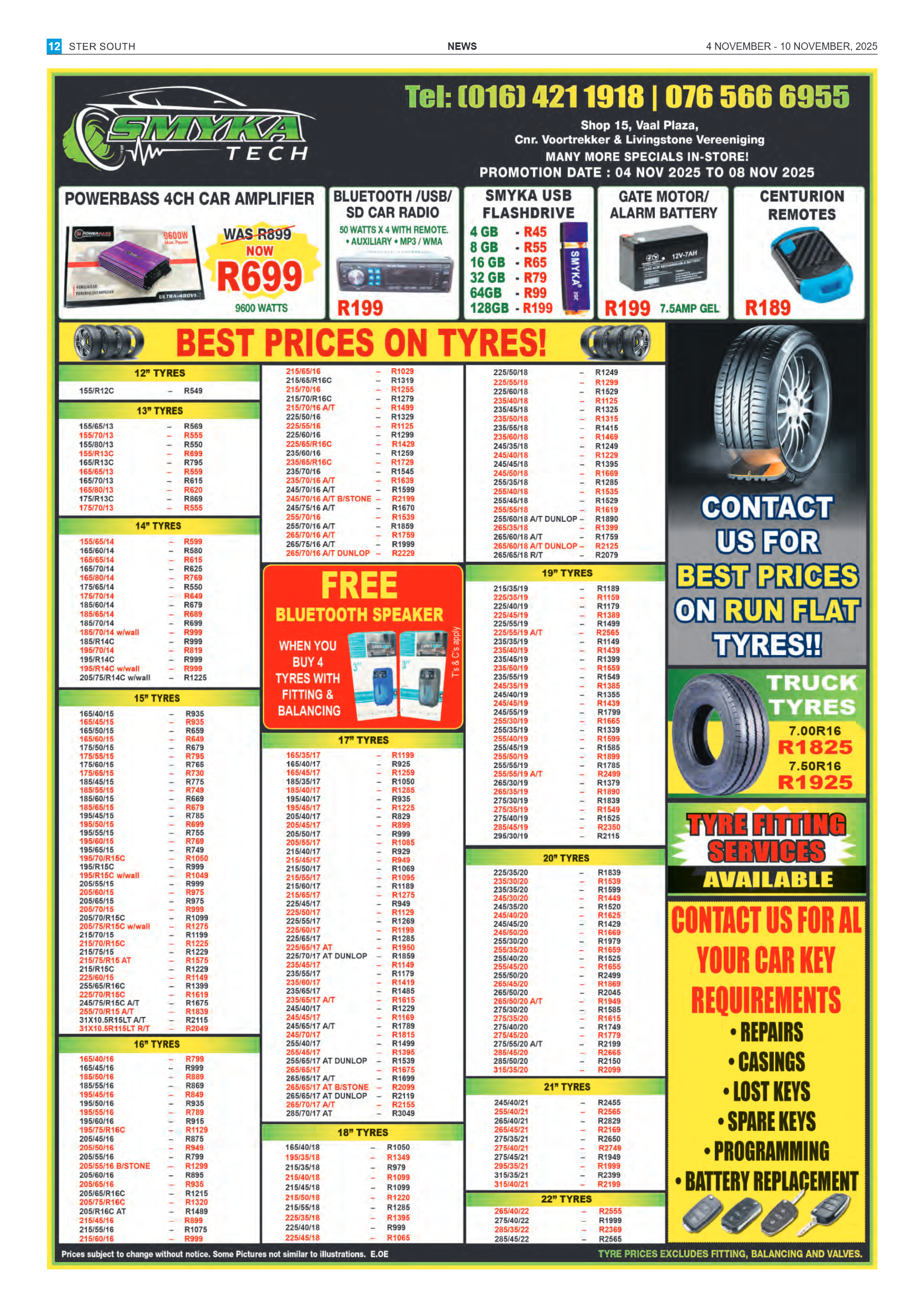 STER SOUTH 4 NOVEMBER – 10 NOVEMBER, 2025 page 12