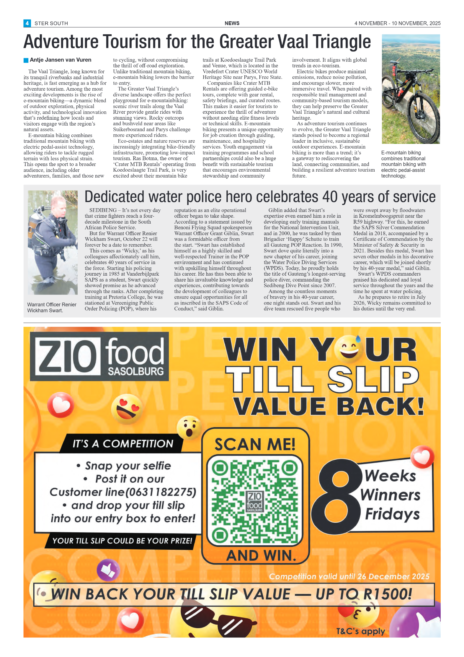 STER SOUTH 4 NOVEMBER – 10 NOVEMBER, 2025 page 4