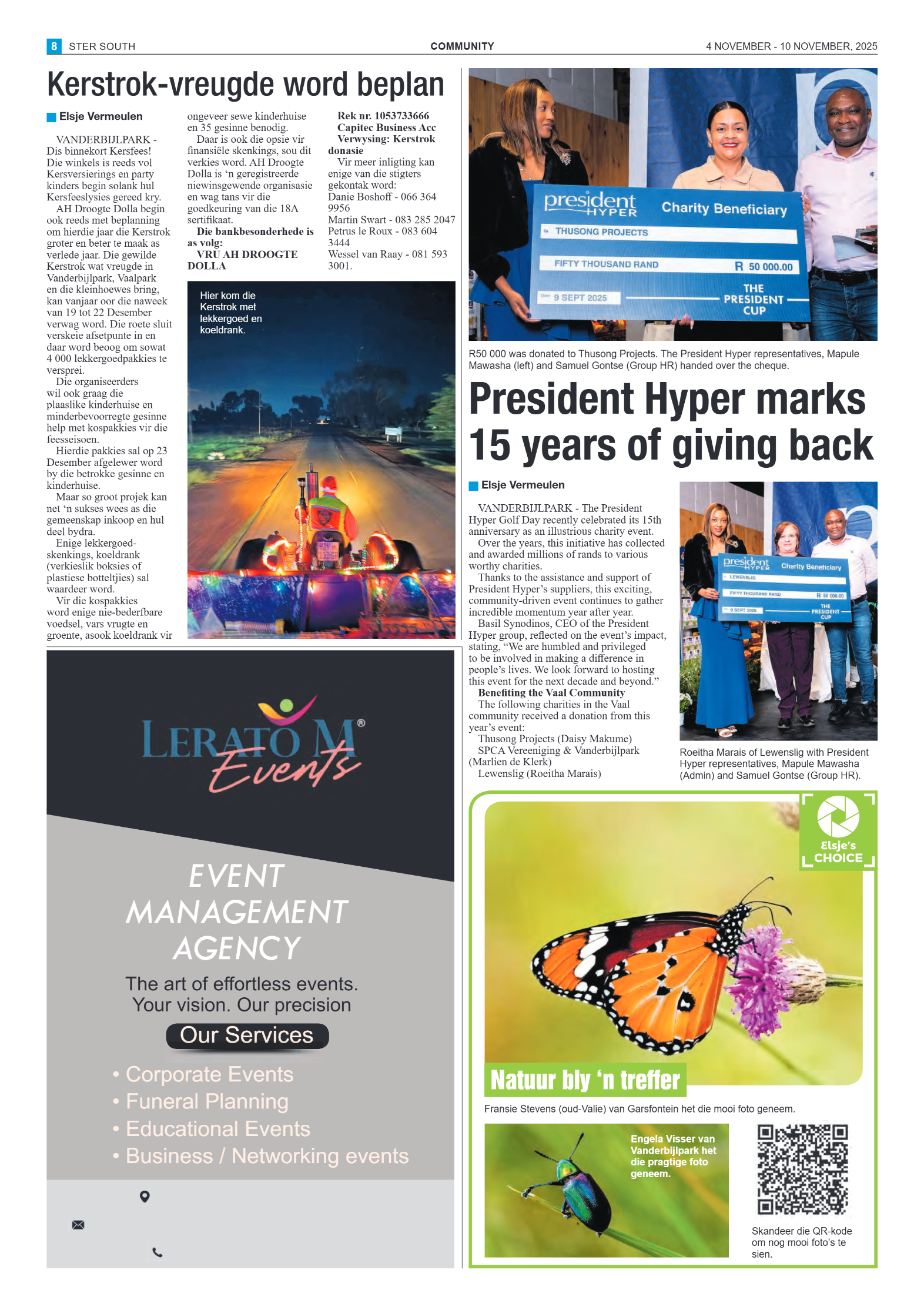 STER SOUTH 4 NOVEMBER – 10 NOVEMBER, 2025 page 8