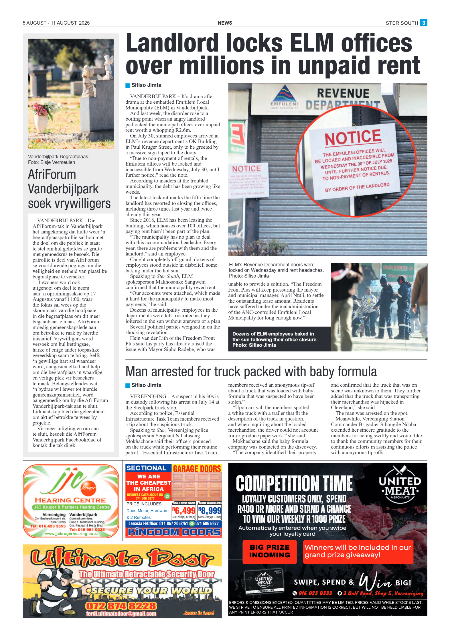 STER SOUTH 5 AUGUST – 11 AUGUST, 2025 page 3