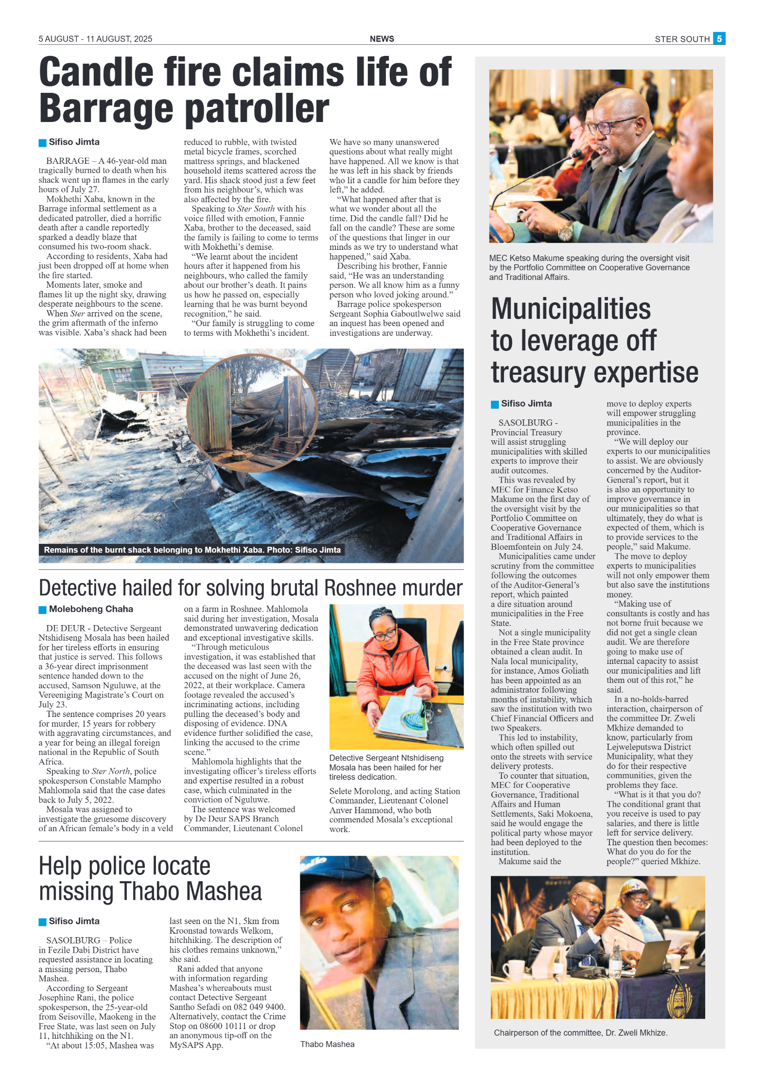 STER SOUTH 5 AUGUST – 11 AUGUST, 2025 page 5