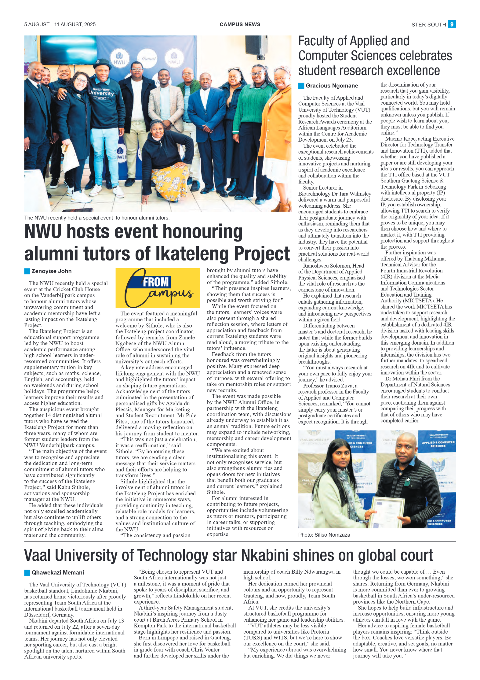 STER SOUTH 5 AUGUST – 11 AUGUST, 2025 page 9