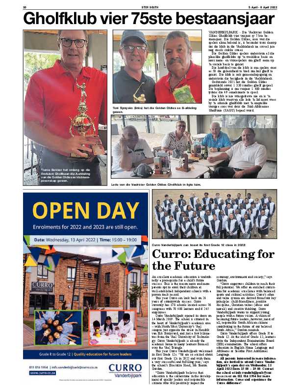 STER SOUTH 5 April – 8 April 2022 page 11
