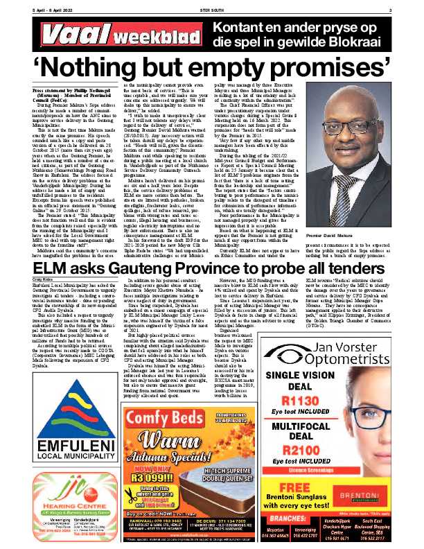 STER SOUTH 5 April – 8 April 2022 page 3