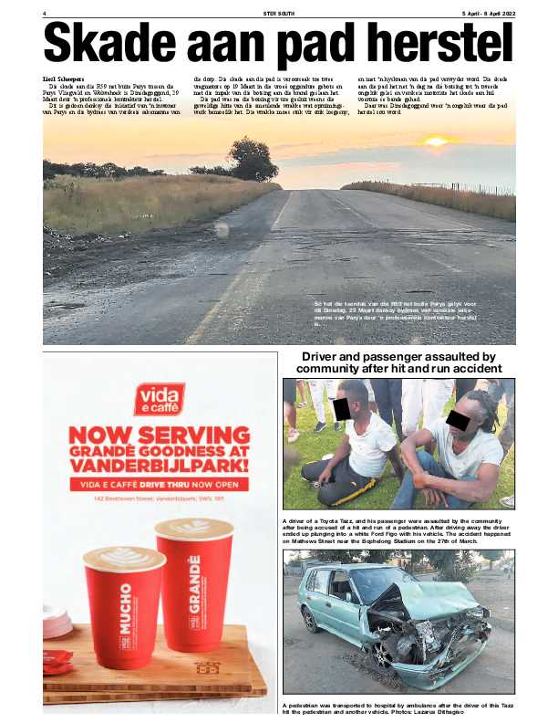 STER SOUTH 5 April – 8 April 2022 page 4